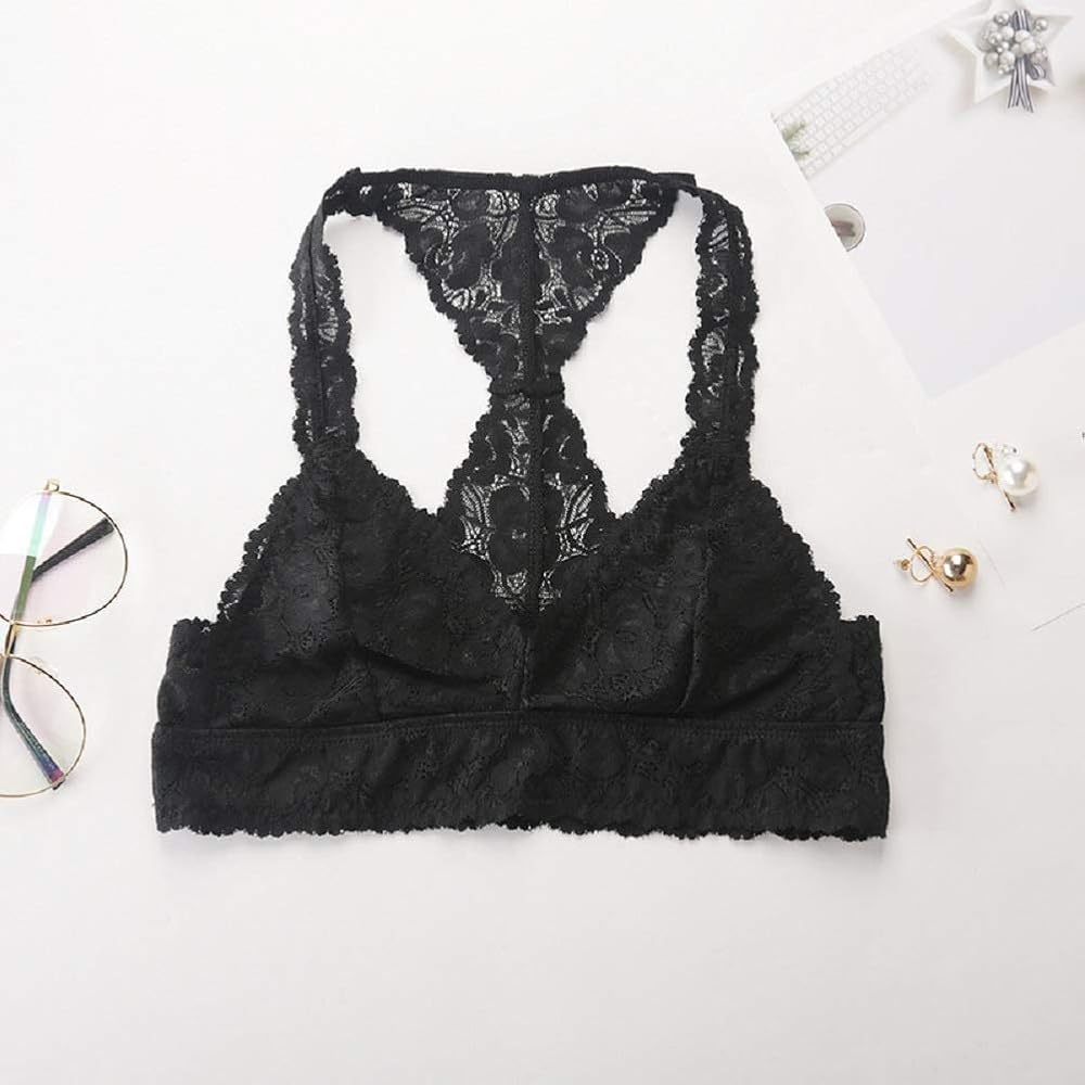 GEMINItale Lace Bustier Bralette ブラック GEMINItale Lace Bustier Bralette ブラック GEMINItale Lace
